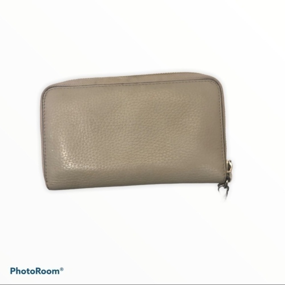 Michael kors gray leather wristlet wallet - Picture 4 of 13